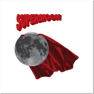 Supermoon Posters and Art